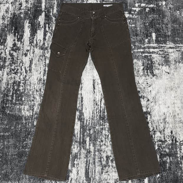 {Semantic Design} Seam Flare Cargo Pants