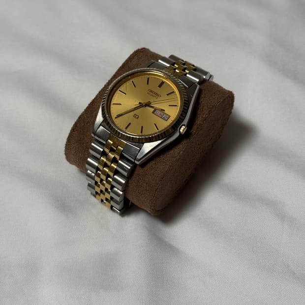 90's 빈티지 세이코 sq 콤비 쿼츠 시계 판매합니다