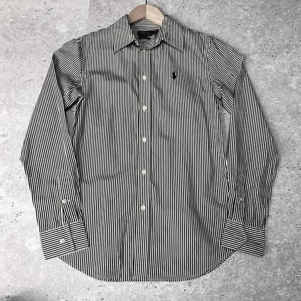 폴로 랄프로렌 스트라이프 셔츠 거의새거 여성용