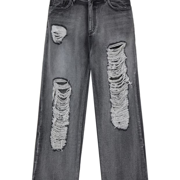 다이닛 마뗑킴 디스트로이드 데님