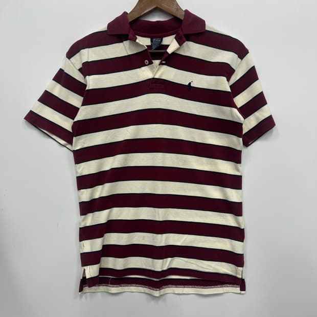 폴로 줄무늬 카라티 