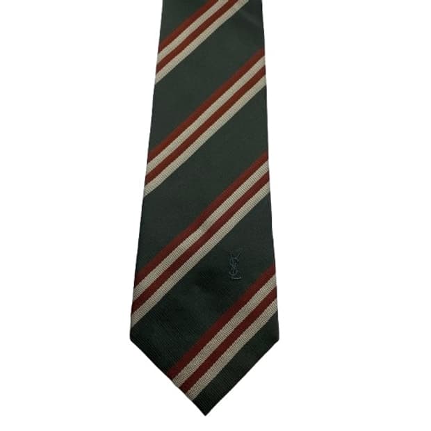 670) (YSL) 입생로랑 패턴 넥타이