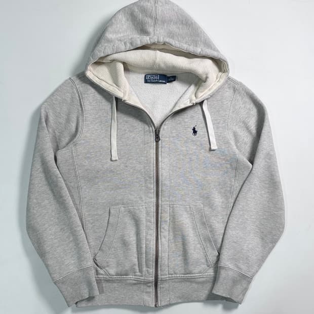 폴로 랄프로렌 그레이 후드집업