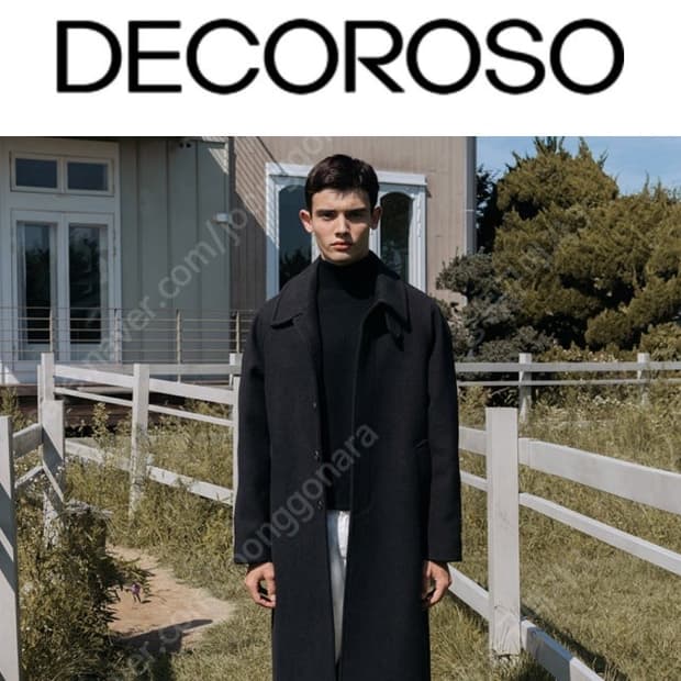 데꼬로소 울 발마칸 코트 사이즈 1