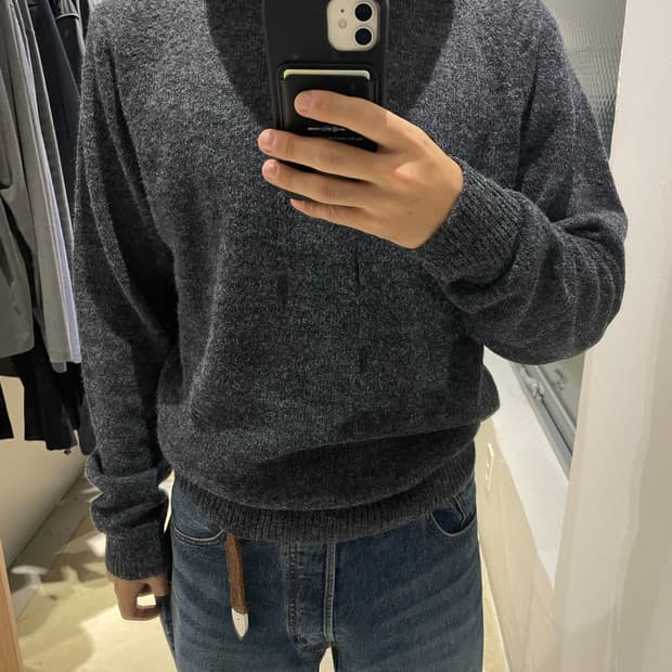 해칭룸 니트 후드