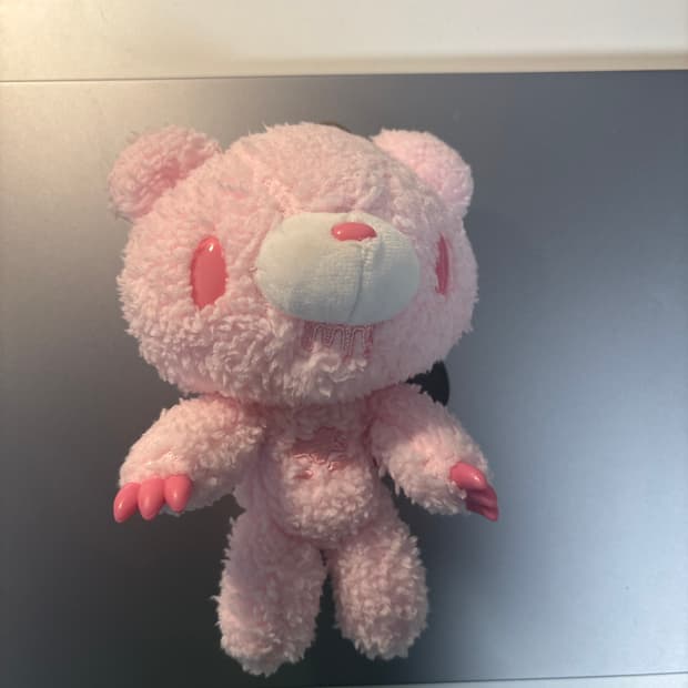 글루미베어 연핑크 키링