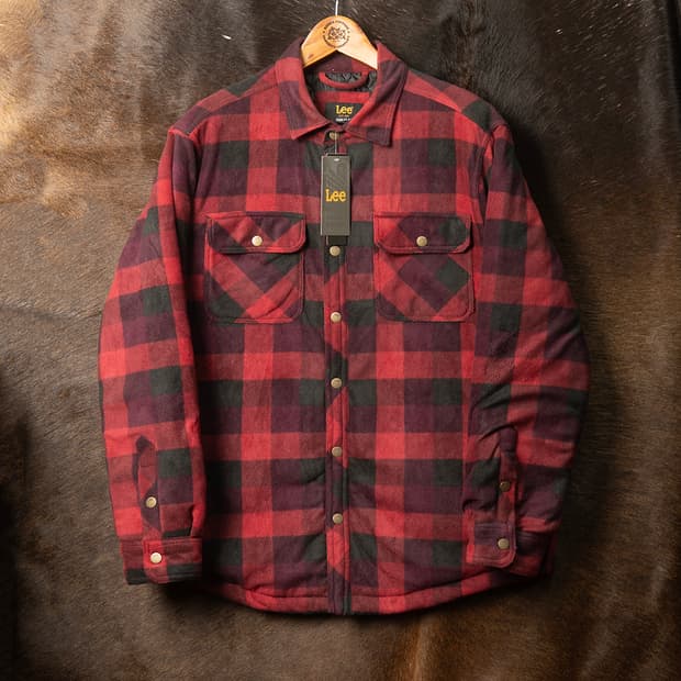 [110] Lee 퀼팅라이닝 버팔로체크 플리스 셔츠 