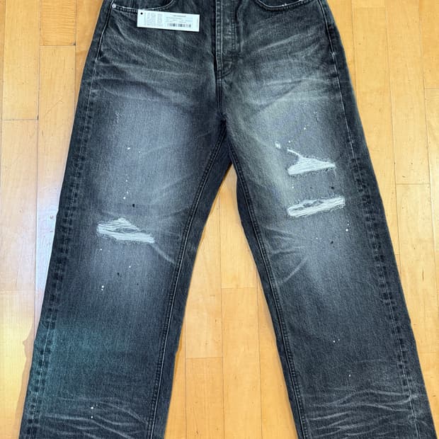2size 파아카이브 빈티지 워시드 데님팬츠 새상품판매
