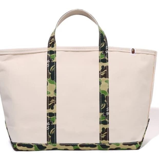 세인트 미카엘 X 베이프 abc카모 토트백 라지