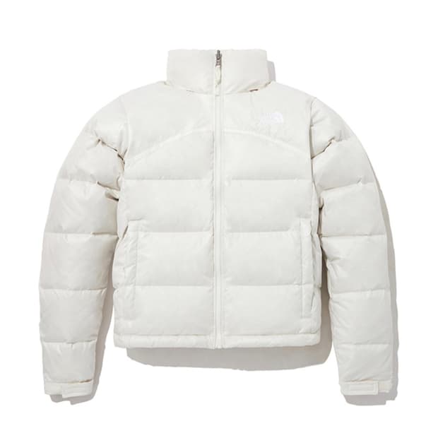 노스페이스 여성 2000 레트로 눕시 자켓 화이트
