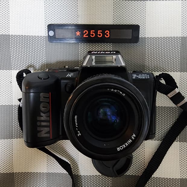 니콘 F 401s AF 필름카메라 35-70미리 줌렌즈