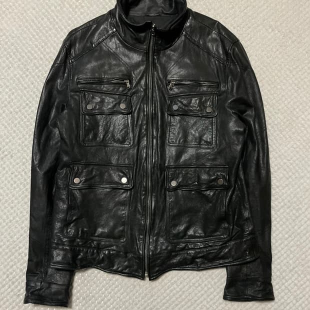 광희시장 웨스턴무드 램스킨 레더자켓