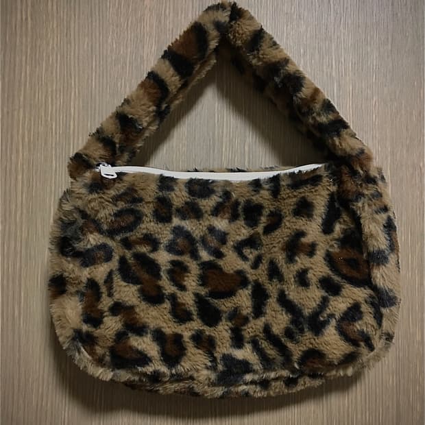 패션 호피무늬 핸드백 (새상품)