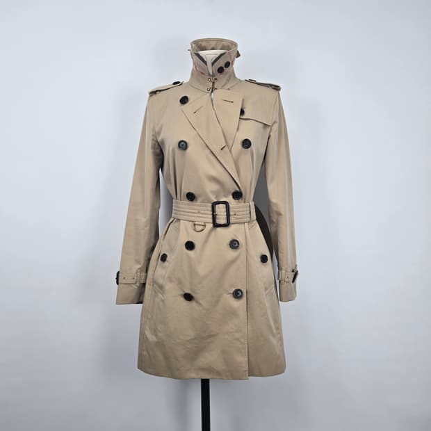 0941. 버버리켄싱턴 미드 링스 베이지 트렌치 코트170/80A