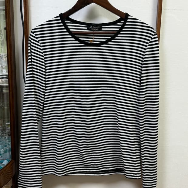 베이직 스트라이프 슬리브