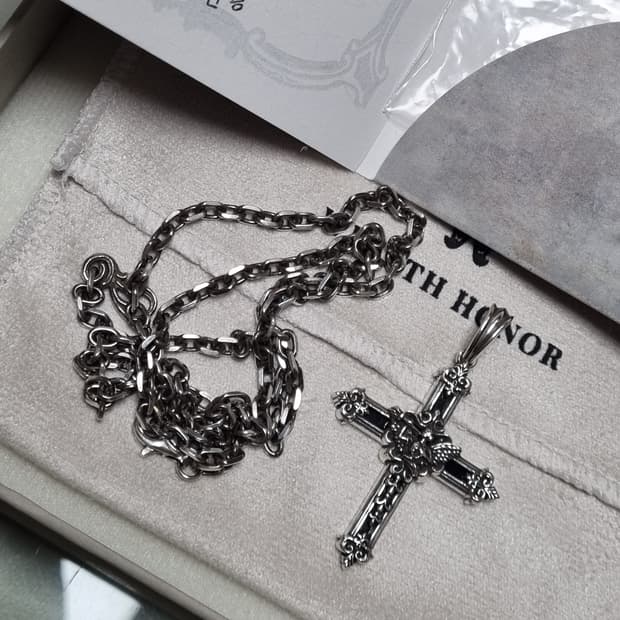 웰스오너 십자가 목걸이