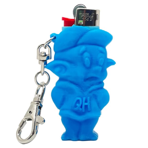 Quirky Devil Lightercase Blue