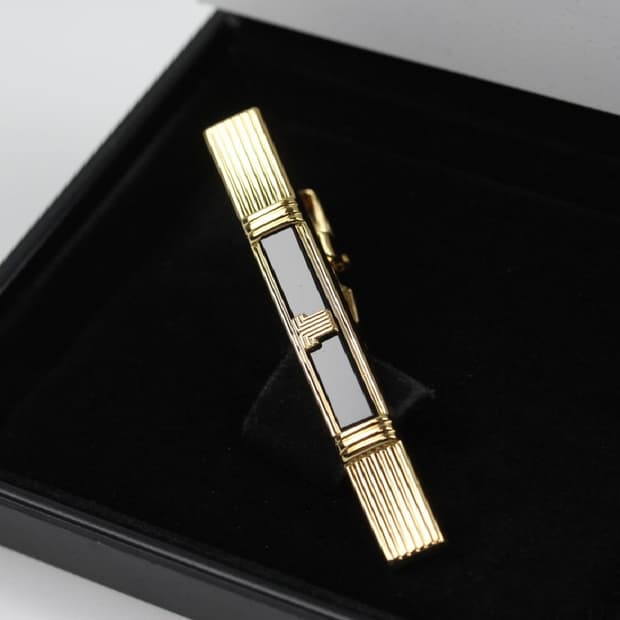 랑방 A+등급 5.3cm 남자 명품 넥타이핀 빈티지