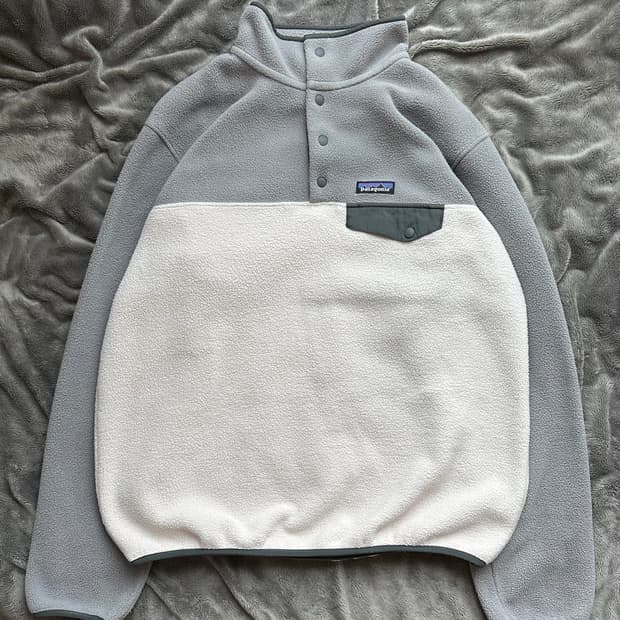 (L) patagonia synchilla grey
