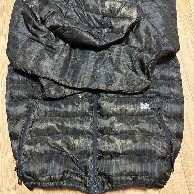 브라운브레스 카모 경량 패딩 S