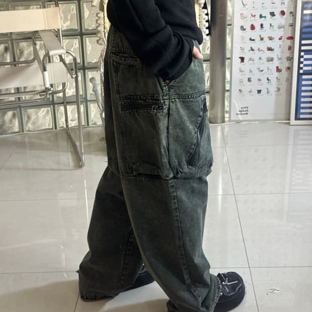 NULL WOODPECKER BUGGY PANTS 버기 팬츠