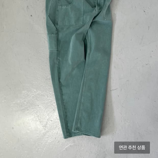 구매)M 플라스틱 프로덕트 페인터 데님 에메랄드