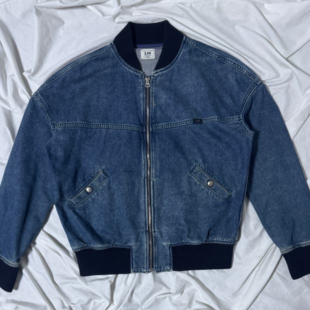 Lee 데님 블루종