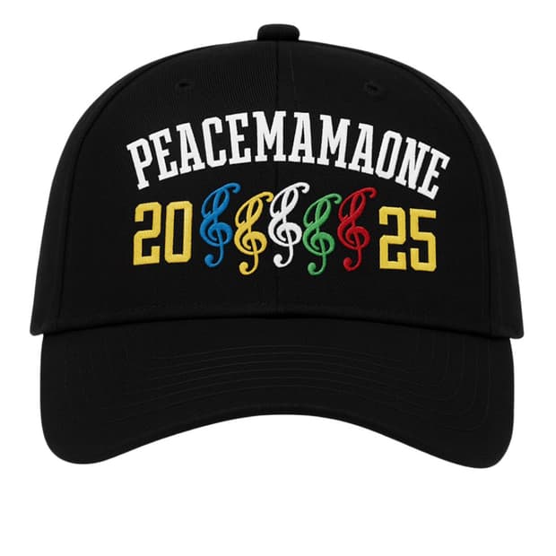 지드래곤 피스마이너스원x2025 마마 어워즈 피스마마원 캡 메쉬