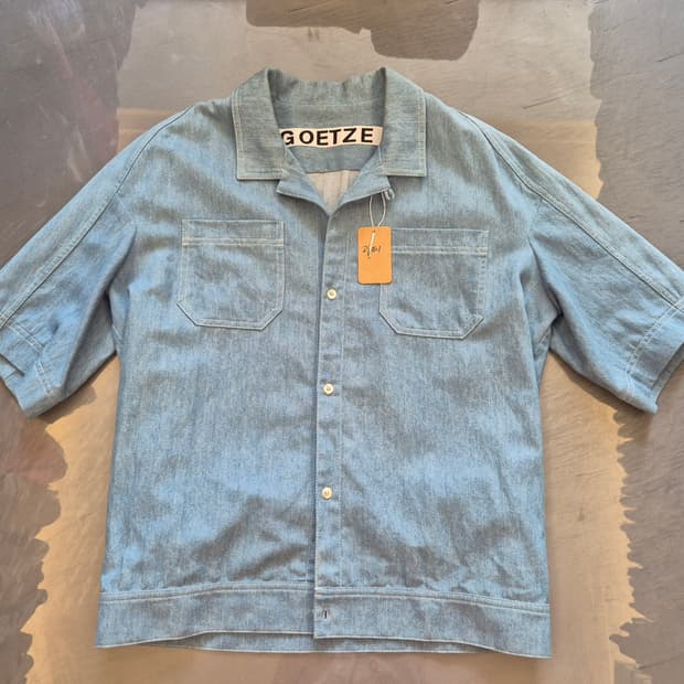 GOETZE 데님 셔츠