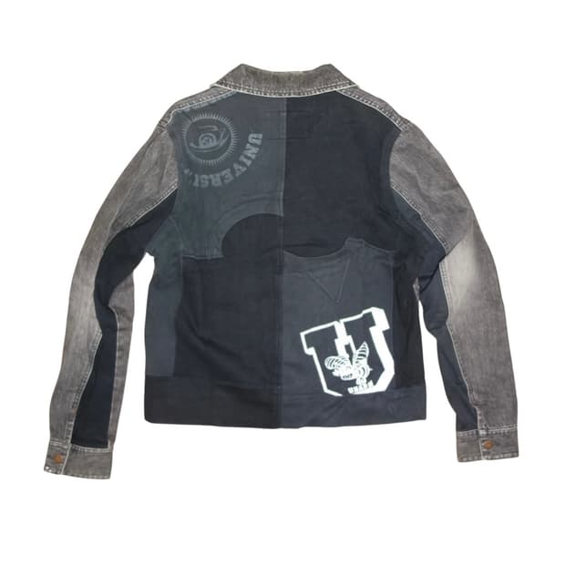 언더커버 AW03 Paper Doll Hybrid Denim Jacket