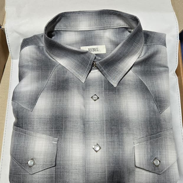 [M] THE REBEL 웨스턴 셔츠