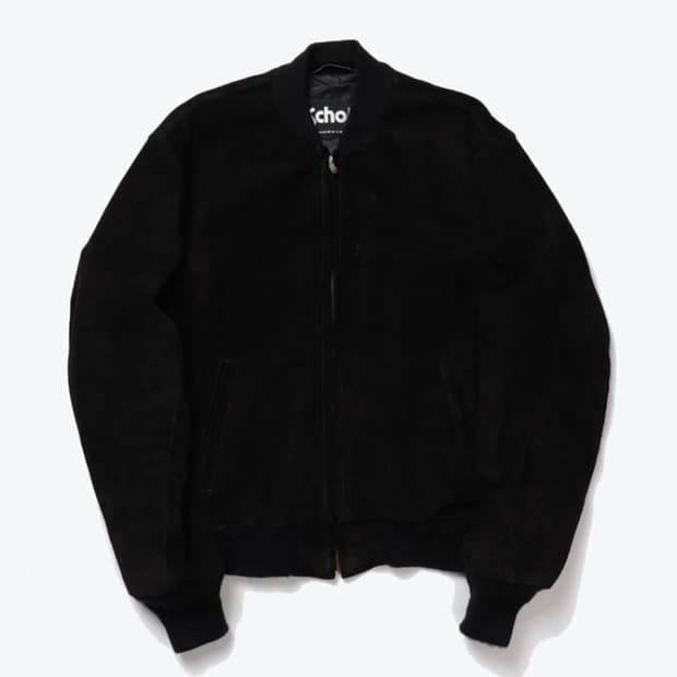 Schott Suede Blouson Jacket (crop)40size