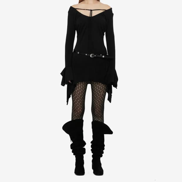 CERRIC mini dress black