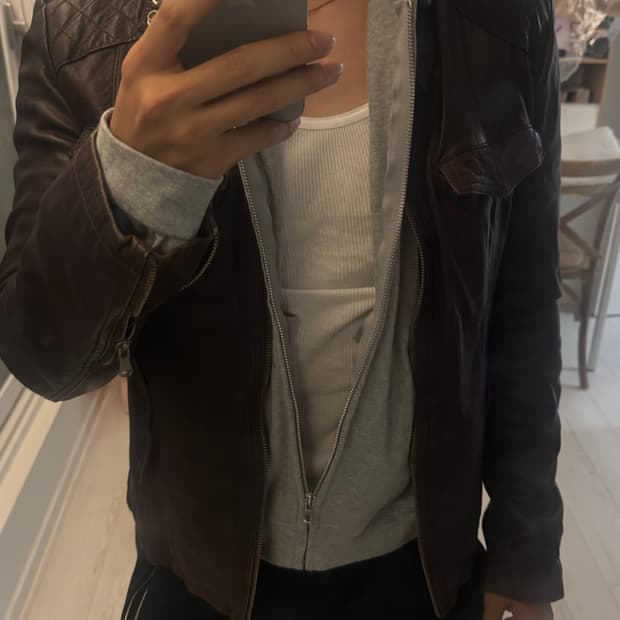 홀스 리얼레더 자켓