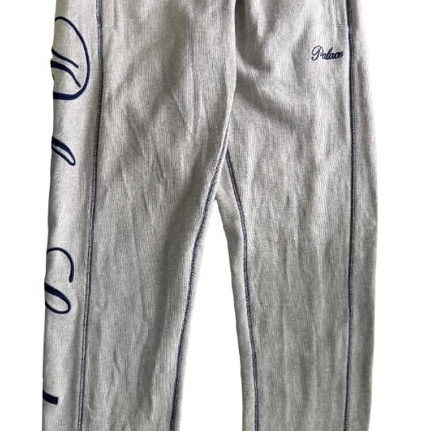 팔라스 체인 스티치 조거 그레이말