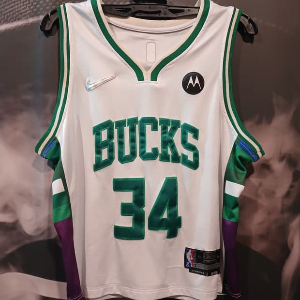 NBA 시티에디션 밀워키 벅스 농구 유니폼