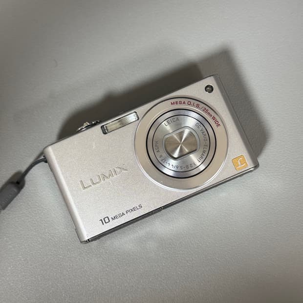 📸 파나소닉 루믹스 DMC-FX35 실버 (LEICA 렌즈 탑재)