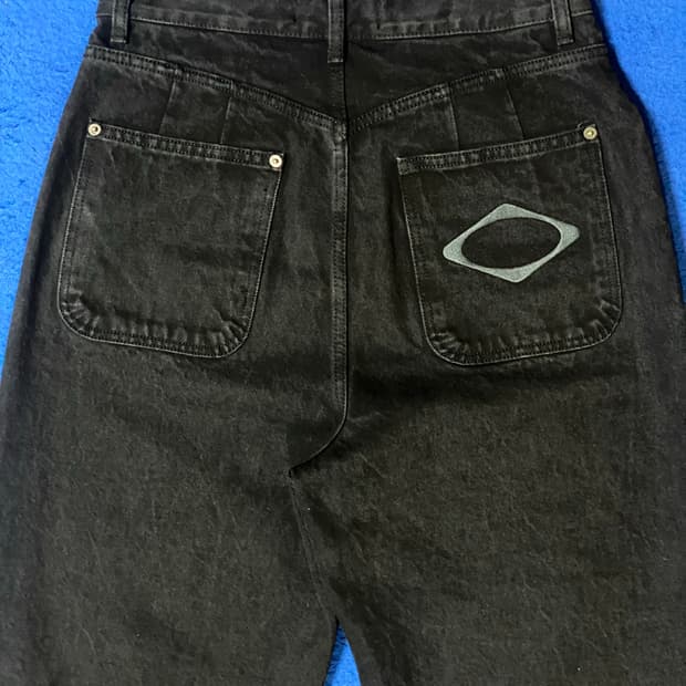 MSCHF 미스치프 롬버스 슬로치 워시드 진 블랙 M