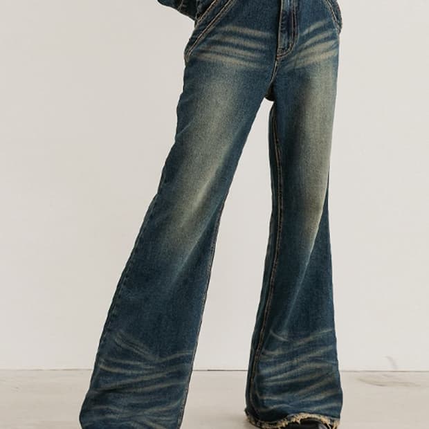 [구매글] ESC STUDIO 부츠컷 데님 팬츠 블루 색상 구입합니다