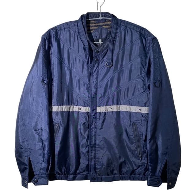 out wear 바이커 블루종