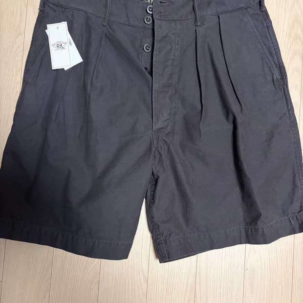 [새제품, 32] rrl 플리츠 쇼츠 반바지