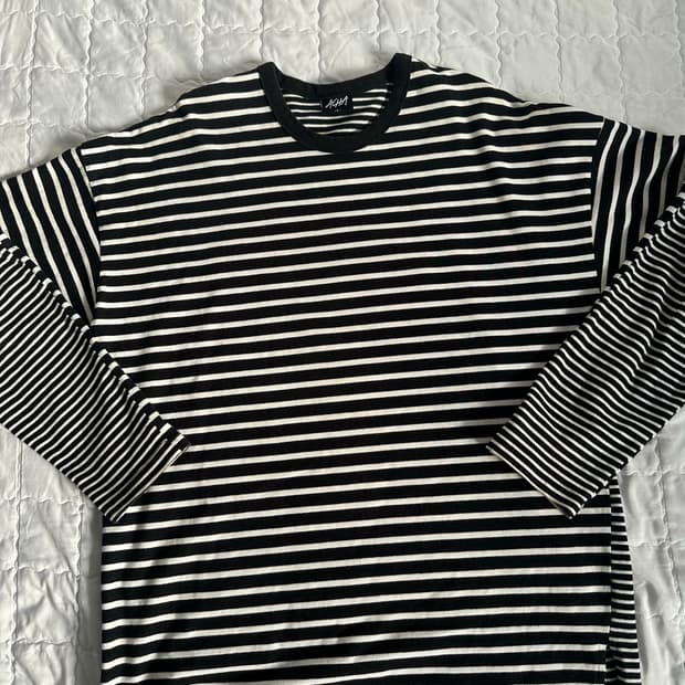 아차 더블 스트라이프 롱슬리브 L  