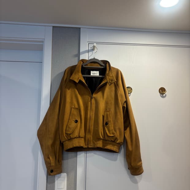 (M)노이스 스웨이드 해링턴 자켓 24fw