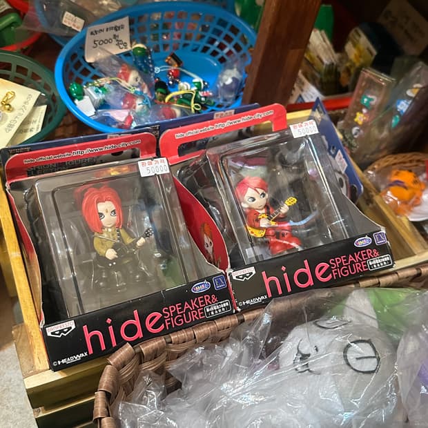 빈티지 hide 히데 스피커 피규어