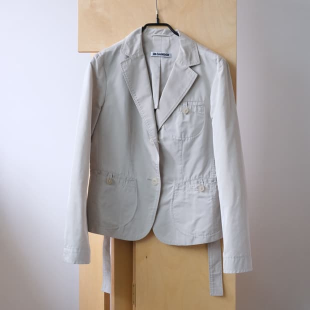 JIL SANDER Belt Jacket