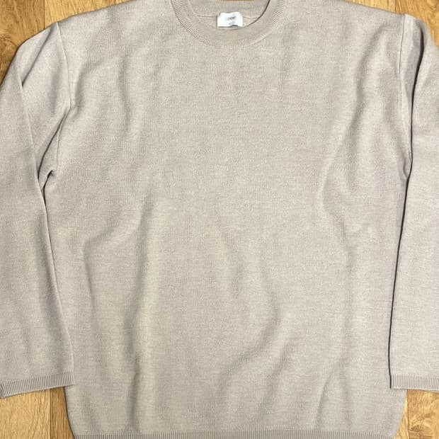 쿠어 울 니트 스웨터 맨투맨 오트밀