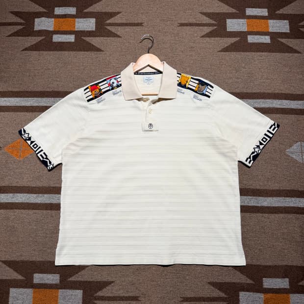 쟝 샤를르 드 까스텔바작 재팬 골프베어 pk 반팔 카라티 XXL