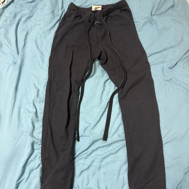 피어오브갓 6th 코어 블랙 스웻팬츠