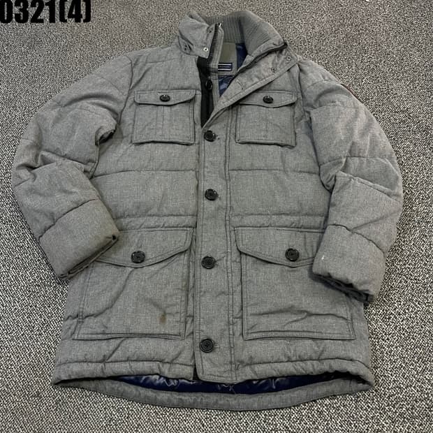 S 타미힐피거 그레이 패딩 점퍼 0321(4)