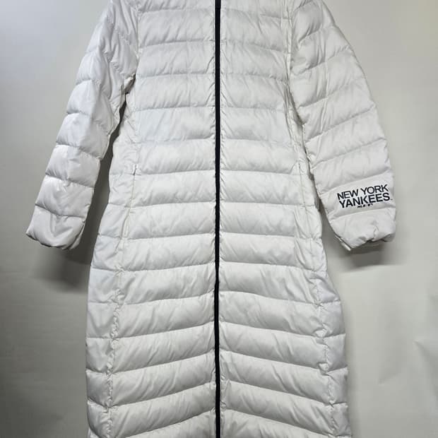 MLB 뉴욕 양키스 구스 경량 롱패딩 XS(85)
